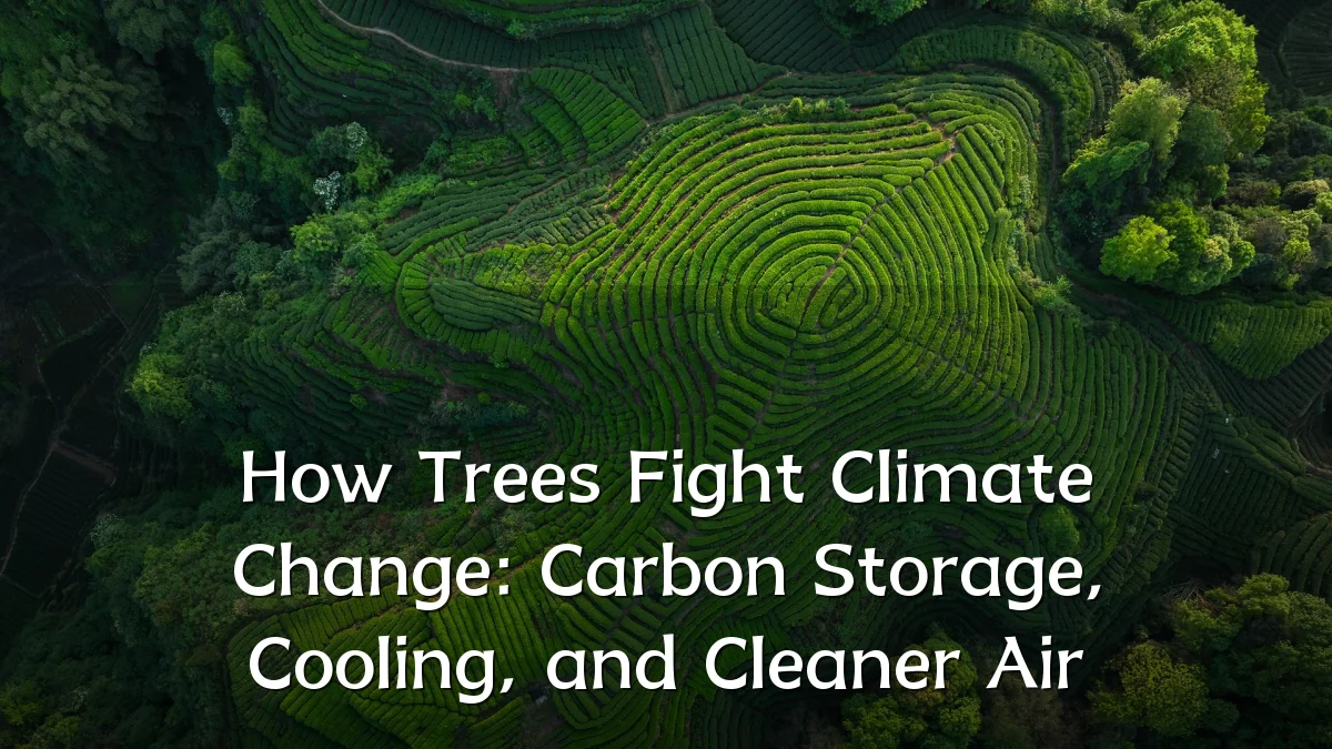 How Trees Fight Climate Change: Carbon Storage, Cooling, and Cleaner Air