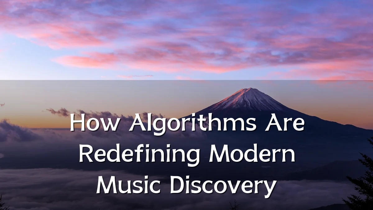 How Algorithms Are Redefining Modern Music Discovery