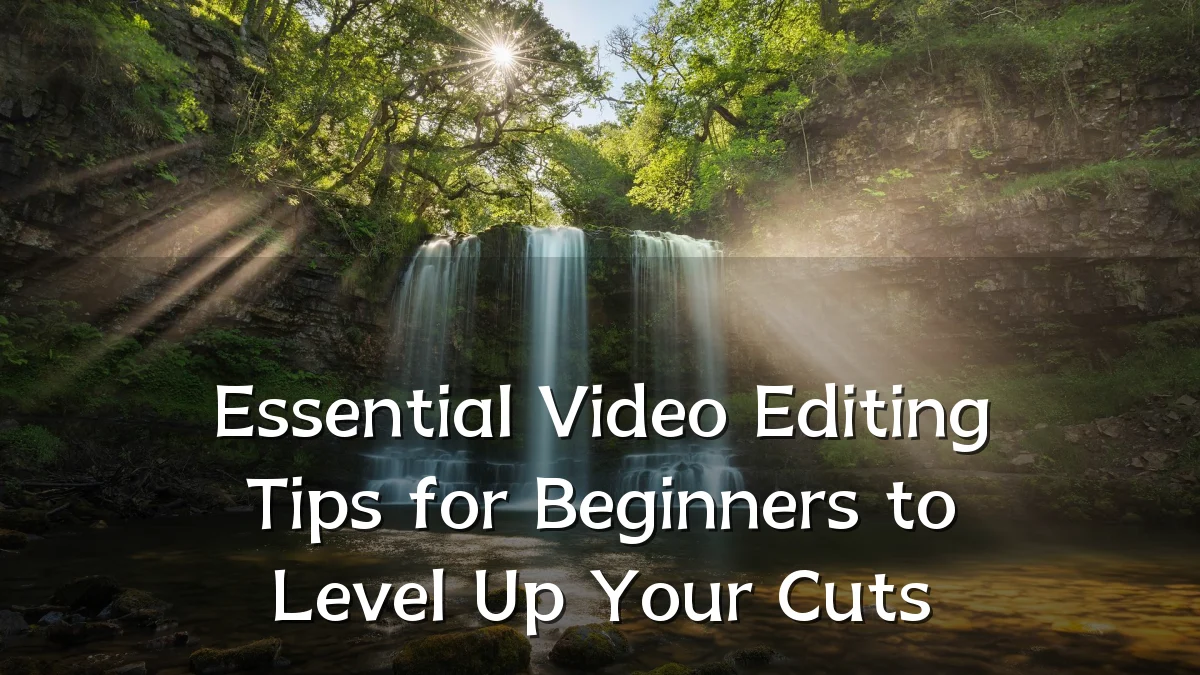 Essential Video Editing Tips for Beginners to Level Up Your Cuts