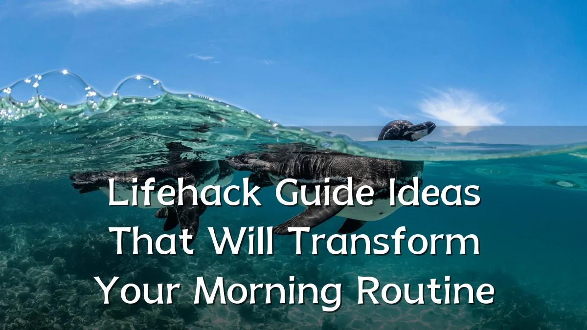 Lifehack Guide Ideas That Will Transform Your Morning Routine