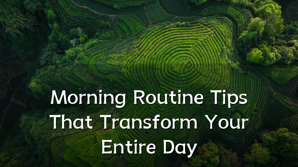 Morning Routine Tips That Transform Your Entire Day
