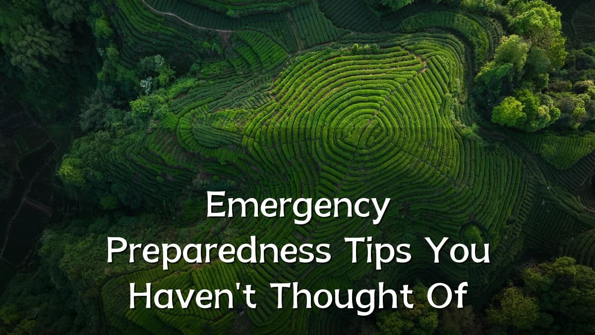 Emergency Preparedness Tips You Haven't Thought Of